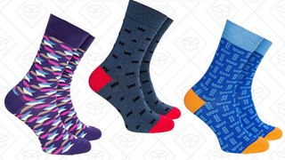Calcetines de vestir Barons Sock Club | $10 | Amazon | Tras usar el cupón del 20%